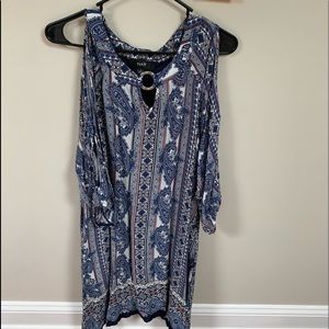 Beautiful Blue Dress with Beautiful Sleeves!